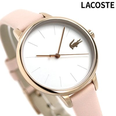 ラコステ 時計 34mm クオーツ レディース 腕時計 ブランド 2001101 シルバー ピンク