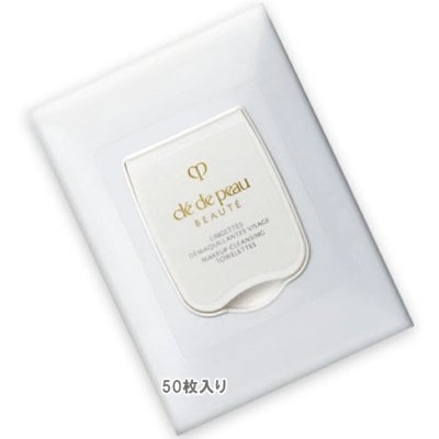 Cle de Peau Beaute(クレ・ド・ポー ボーテ) ランジェットデマキアントヴィサージュ 50枚 コスメ 化粧品 デパコス ギフト プレゼント ブランド 高級 女性 人気 ラッピング ブーケ 母の日 ホワイトデー クリスマス 誕生日 キット コフレ 彼女 記念日 女友達 感謝
