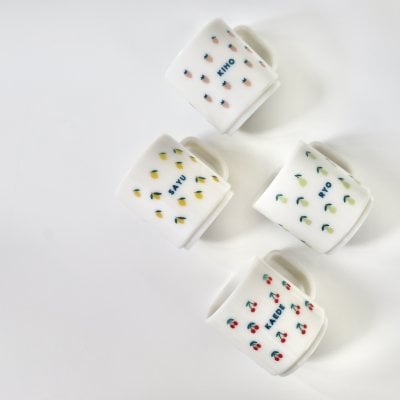 ＼高見えプラ／お名前　プラスチック　マグ | Fruit|日本製　 プラマグ