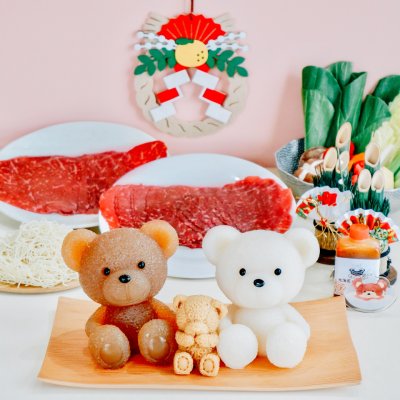 北海道めんこい鍋 くまちゃん温泉 - プレゼント＆ギフトのギフトモール