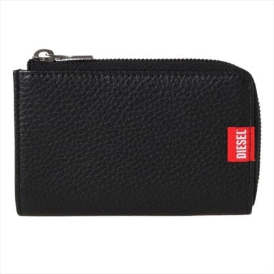 ディーゼル DIESEL コインケース 小銭入れ マルチケース X09359 PR013 T8013 キーリング付き BLACK ブラック