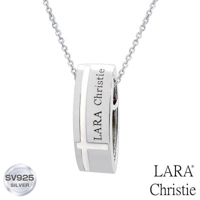 ララクリスティー ネックレス レディース マリンクロス WHITE Label p3119-w LARA Christie