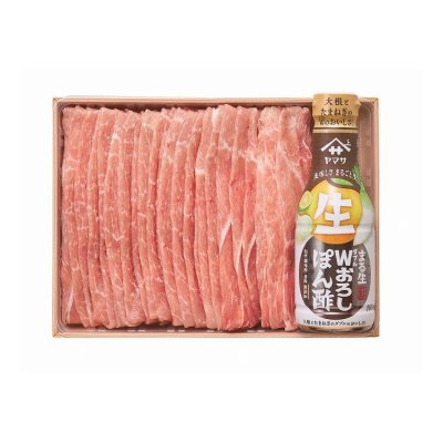 お歳暮 三重 さくらポーク ももしゃぶしゃぶおろしポン酢付 しゃぶしゃぶ 肉 しゃぶしゃぶ肉 お肉 取り寄せ お取り寄せグルメ お取り寄せ 熨斗 のし 贈り物(代引不可)【送料無料】