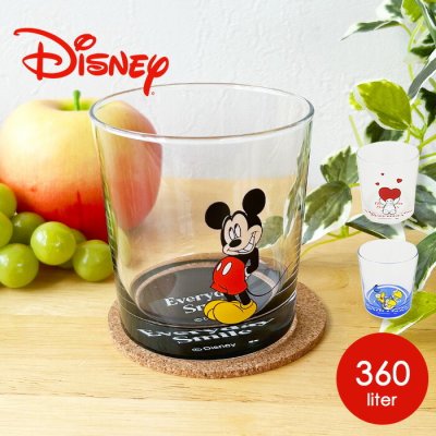 箱付き クリアコップ ガラス おしゃれ DISNEY ガラスコップ かわいい ミキー ベイマックス キャラ キャラクター 箱付き ボックス付き 透明 グラス 飲み物 食器 シンプル 引っ越し祝い 一人暮らし ペア 家族 友達 パートナー 同棲 ディズニーキャラ
