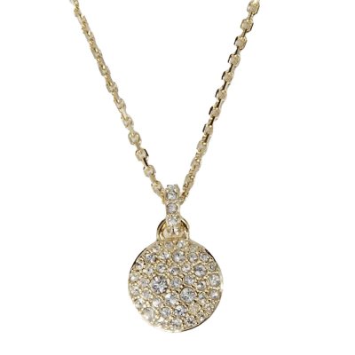 スワロフスキー　SWAROVSKI　ネックレス　5683443　Sublima　スブリム　ペンダント　ゴールドトーン　クリアクリスタル