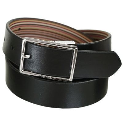ポールスミス Paul Smith ベルト メンズ リバーシブル ストリンガシステム対応 レザー 本革 ブラック マルチカラー 5152 BC2FMU 79 ビジネスベルト 送別会 誕生日 お中元 結婚祝い 結婚式 彼氏 息子 夫 男性 ブランド ベルト 高級 父の日 母の日【スペシャルラッピング660円(別売り)】 即日発送 ホワイトデー