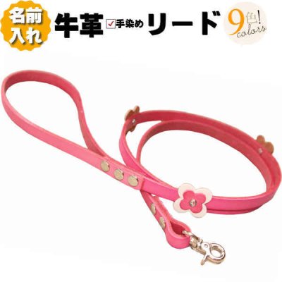 犬 リード 革 名入れ ネーム入り 本革 コンビ リード 超小型犬 小型犬 中型犬 革幅1cm/1.5cm 無料刻印 名前入り 犬用 皮 軽量 迷子防止 おしゃれ かわいい ミニチュアダックスフンド トイプードル チワワ 豆柴 レザー プレゼント名入れギフト 名入れ無料 犬好き  ペット ペットグッズ ギフト 誕生日 記念日 ドッグタグ ード 送料無料