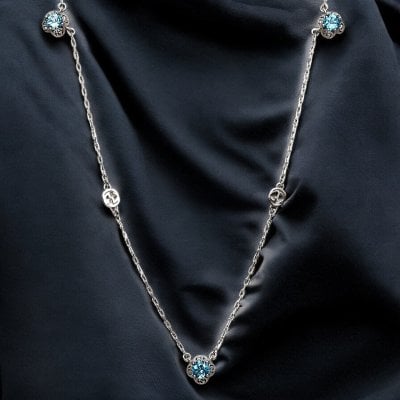 グッチ ネックレス レディース ブランド GUCCI 18金 662429-J8550 シルバー