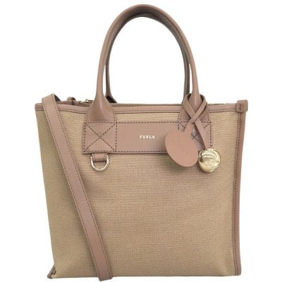 フルラ FURLA ショルダーバッグ ハンドバッグ 2way 斜めがけ FURLA DIVIDE IT S TOTE WB02038 BX2093 4947S ブラウン