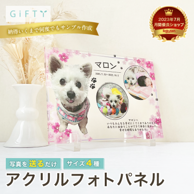 ペット 名入れ 写真入り アクリルフォトパネル 犬 猫 ウサギ 記念日 プレゼント ギフト 保存 思い出 オーダーメイド カップル ペアギフト メモリアル 誕生日 サプライズ ペット愛好家向け オリジナルグッズ 長期保存用 デザイン選択可能 世界に一つだけの贈り物 インテリアとしても映える かわいいペットの思い出を残す【a48】