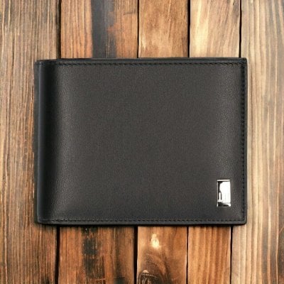 ダンヒル ブランド 二つ折り財布 メンズ 財布 革 レザーウォレット 小銭入れ dunhill サイドカー 19F2F32AT ブラック おしゃれ ギフト プレゼント 実用的