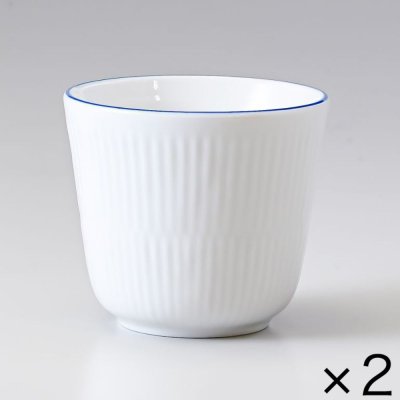 2個セット ロイヤルコペンハーゲン ブルーライン スタイルカップ 260ml シングル イニシャル名入れ 1658495 (1058886) 【スペシャルラッピング660円(別売り)】 北欧食器 洋食器 送別会 誕生日 お中元 還暦祝い 結婚祝い 結婚式 高級 父の日 母の日 即日発送 ホワイトデー