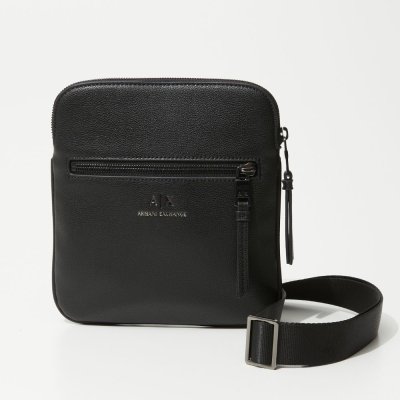アルマーニ エクスチェンジ ARMANI EXCHANGE 952391 CC830 ショルダーバッグ メンズ バッグ クロスボディ A/X 斜め掛け ギフト プレゼント ブランドロゴ 旅行 アウトドア ブラック