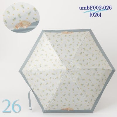 UV 99%カット 晴雨兼用 猫 北欧 タータン デザインなど 軽量コンパクト 折りたたみ日傘 UPF50+ 26.[026]
