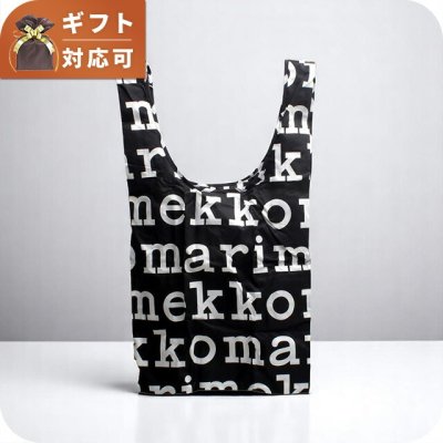 マリメッコ MARIMEKKO Marilogo スマートバッグ トートバッグ 48854-910 レディース ブラック