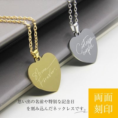 AHKAH カリーニョハートネックレス 下がら K18 アーカー
