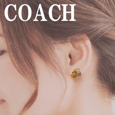 コーチ COACH ピアス アクセサリー ラインストーン ワイルドフラワー 花 CB403UJB 【ネコポス】 ブランド 人気