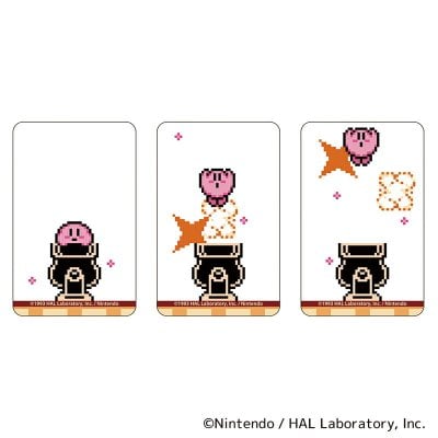 星のカービィ グッズ 通販 Kirby カービー クリアカード まじかる百貨店クリアカード 4947864047108 星のカービィ03 スマホ裏 スマートフォン 透明 カード かわいい カワイイ 可愛い キャラクター 推しグッズ レンチキュラー ホビー