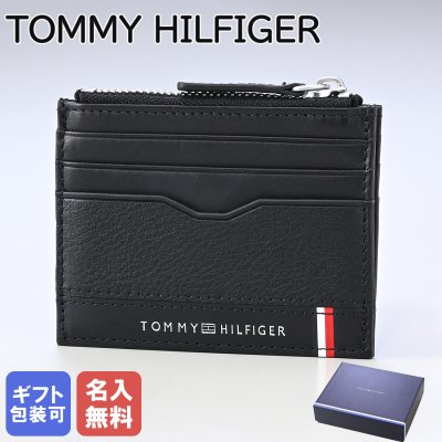 高品質ヨーロッパ輸入モデル 【名入れ無料】 トミーヒルフィガー TOMMY HILFIGER ミニ財布 財布 スマートウォレット プレミアム メンズ ブラック AM0AM10236 BDS BK 箔押し名入れ 送別会 誕生日 お中元 結婚祝い 結婚式 彼氏 息子 夫 男性 財布 高級 父の日 母の日【スペシャルラッピング660円(別売り)】
