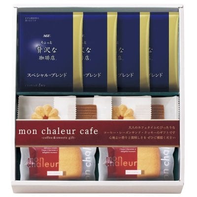 【ギフト対応無料】モンシャルール カフェ レーズンサンド・コーヒーセット (RS-20) [お中元][お歳暮] ※送料無料(北海道・沖縄は除く)