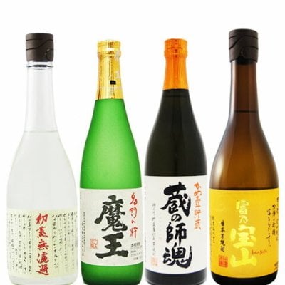 ★ 送料無料 ★ 魔王を含む当店厳選の芋焼酎 720ml × 4本セット【 8245 】【 芋焼酎セット 】