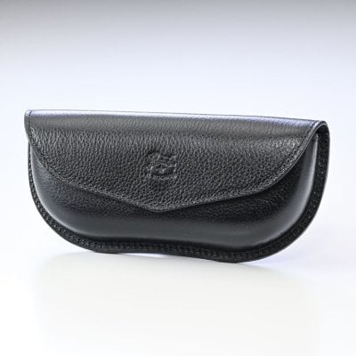 イルビゾンテ IL BISONTE メガネケース 眼鏡ケース メンズ レディース ネロ SCA087PV0005BK170B レザー 本革 【スペシャルラッピング660円(別売り)】送別会 誕生日 お中元 結婚祝い 結婚式 高級 父の日 母の日 即日発送 ホワイトデー