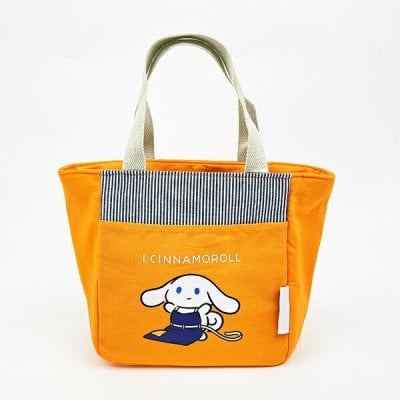 サンリオ アイシナモロール 保冷ランチトートバッグ (オレンジ) キッチン シナモン Sanrio