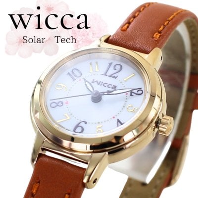 国内正規品 シチズン ウィッカ wicca ソーラー ソーラー腕時計 レディース 母の日 腕時計 手表 防水 軽い つけやすい ブラウン 革ベルト おしゃれ 仕事用 高校生 大学生 誕生日 プレゼント 女性 彼女 妻 母 祖母 お祝い 記念日 実用的 ギフト 成人 卒業 入学