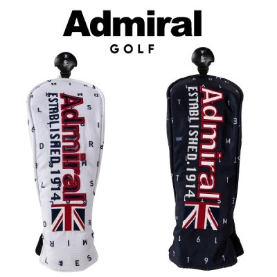 アドミラル ゴルフ ヘッドカバー モノグラム ユーティリティ用 Admiral Golf ADMG3AH7 お誕生日祝い お祝い 記念品 お父さん 父の日 彼氏 男性 30代 40代 50代 60代 母の日 お母さん 還暦祝い 敬老の日 人気プレゼント プレゼント