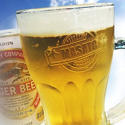 【 名入れ 】 ネーム入り クールなビールジョッキ | ビアグラス 名前入り 父の日 ジョッキ プレゼント ギフト 酒 贈り物 お祝い 誕生日 還暦祝い 就職祝い 退職祝い 記念品 贈答 昇進祝い 記念日 夏 