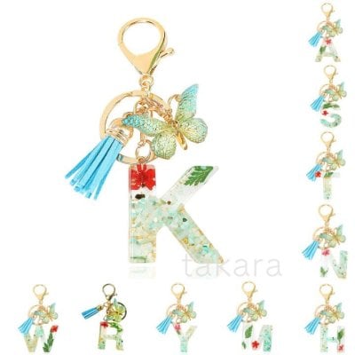 キーホルダー キーリング レジン 押し花 グリーン レディース 子供 おしゃれ おとな 大人 可愛い かわいい人気 金具 車 スマートキー ナスカンフック カラビナ 車の鍵 カギ かぎ ストラップ 財布 入社 入学 お祝い 送別 ギフト プレゼント