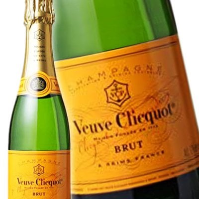 ヴーヴクリコ ポンサルダン イエローラベル ブリュット ハーフ 375ml / Veuve Clicquot Pnosardin Yellow Label Brut N.V.  【 シャンパーニュ 】【 3840 】
