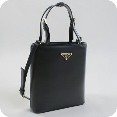 プラダ トートバッグ レディース ブランド PRADA 1BA401 ブラック