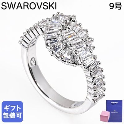 スワロフスキー SWAROVSKI リング 指輪 9号 Matrix マトリックス クリア シルバー 5727118 ジュエリー アクセサリー 母の日 即日発送【スペシャルラッピング660円(別売り)】 アクセサリー 彼女 ホワイトデー