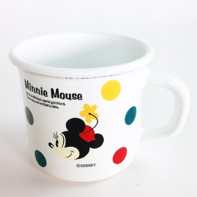 ディズニー ミニー ホーロー製 キッチンウェア マグカップ 7 グッズ