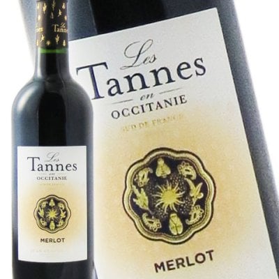 レ・タンヌ・オクシタン・メルロー　750ml  【 フランス 赤ワイン 】【 607 】【 ハロウィン 贈り物 ギフト プレゼント 誕生日 結婚のお祝い 】