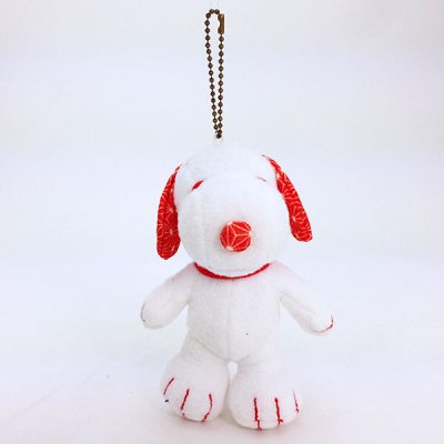 スヌーピー ぬいぐるみ 麻の葉マスコット