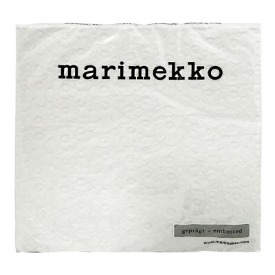 マリメッコ marimekko ペーパーナプキン 紙ナプキン ランチサイズ ihr 20枚 17990 ウニッコ UNIKKO off white ホワイト系 北欧