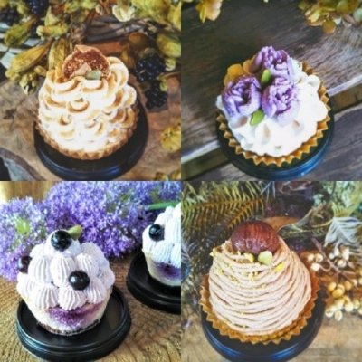 ヴィーガン&グルテンフリーケーキ　オススメ4個セット【ヴィーガンスイーツ】