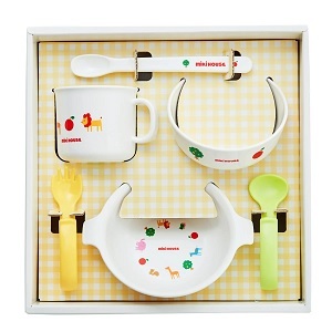ミキハウス テーブルウェア食器セット　新生児ベビー