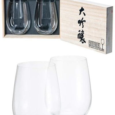 リーデル・オー 大吟醸オー 酒テイスター ペア 375ml  / リーデル  ( RIEDEL )  【 酒器 】【 専用箱入り 】【 3814 】【 ハロウィン 贈り物 ギフト プレゼント 誕生日 結婚のお祝い 】