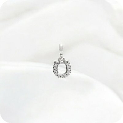 パンドラ PANDORA Pandora ME Lucky Horseshoe Mini Dangle ブレスレットチャーム 798379CZ レディース シルバー