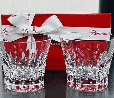 バカラグラス DAHLIA 2026 ダリア ペアタンブラー＊正規品≪限定商品≫ バカラリボン＋バカラ袋付き＊ギフト商品【名入れ彫刻込】