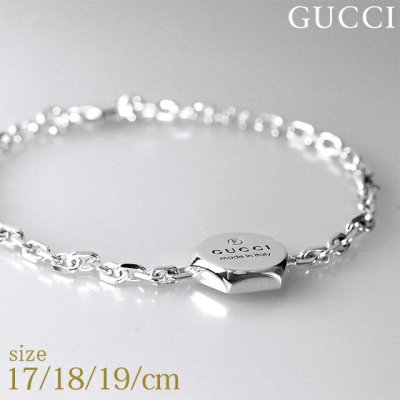 グッチ ブレスレット メンズ レディース ブランド トレードマーク スターリングシルバー シルバー アクセサリー 選べるモデル プレゼント 実用的