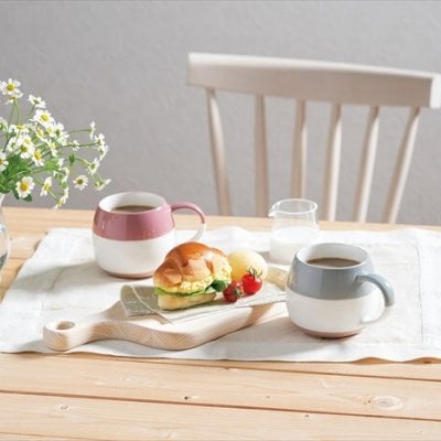 グッドフィーリング　ペアマグ　グレー＆ピンク 05961  内祝い 結婚式 記念品 プレゼント 内祝 出産内祝い