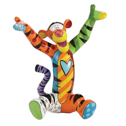 ティガー 21cm | ロメロ・ブリット Romero Britto デザイン アート 正規輸入品