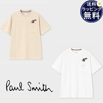 【無料ラッピング】 ポールスミス Paul Smith Tシャツ Rabbit Pocket 半袖 綿100%  メンズ ブランド 正規品 新品 ギフト プレゼント 人気 おすすめ 誕生日 記念日 クリスマス 送料無料 psm522132