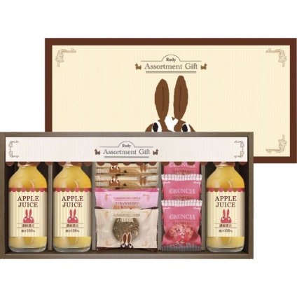 【ギフト対応無料】ロディ ジュース&クッキーセット (ROZ-202) ※送料無料(北海道・沖縄は除く)