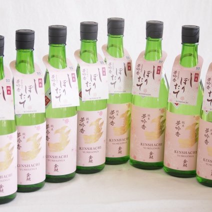 8本セット(金鯱 吟醸香 純米酒 花ラベル13度(愛知県)) 720ml×8本