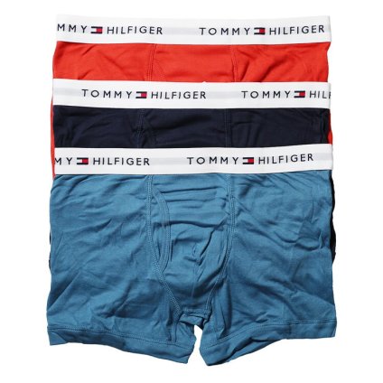 トミーヒルフィガー：COTTON CLASSICS ボクサーパンツ 3PK (ターニップ)[ボクサーパンツ/ 男性下着/ メンズインナー/人気ブランド/おすすめギフト/誕生日プレゼント/メンズファッション]